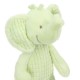 Doudou peluche pantin éléphant vert anis longues jambes 40 cm NICOTOY